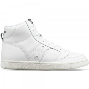 Saucony Jazz Court High Blanche | 87635-HPBG