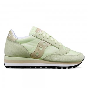 Saucony Jazz Triple Vert Doré | 43610-NWCY