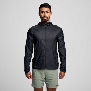 Saucony Peregrine Packaway Jacket Noir | 23967-NJOP